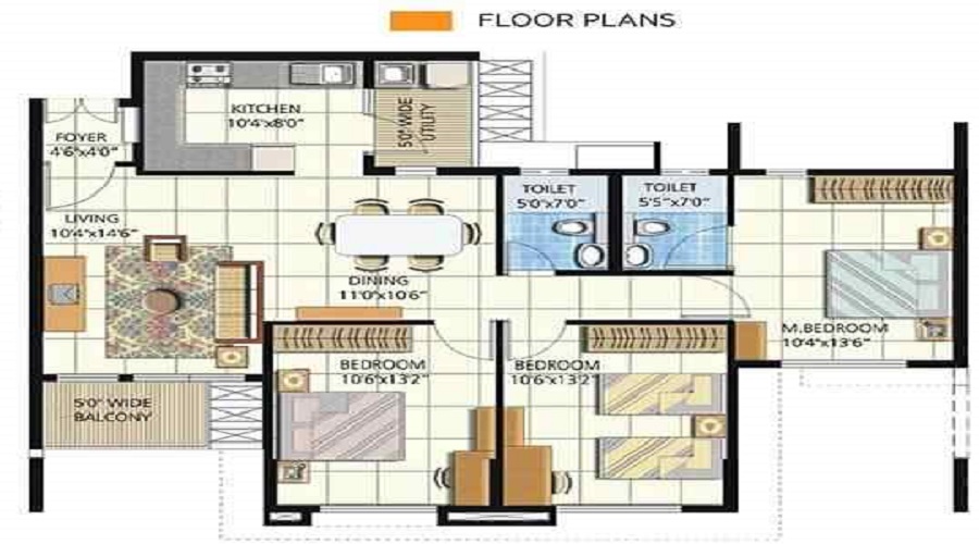   Mahindra Lifespace Thane floor plan1